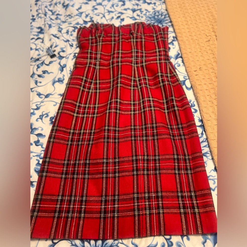 Betsey Johnson Holiday Plaid Dress